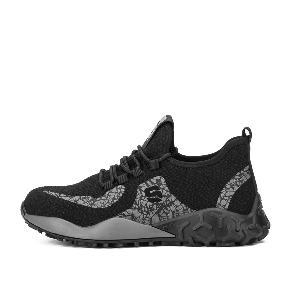 Indestructible S Series Black Grey Men Shoes